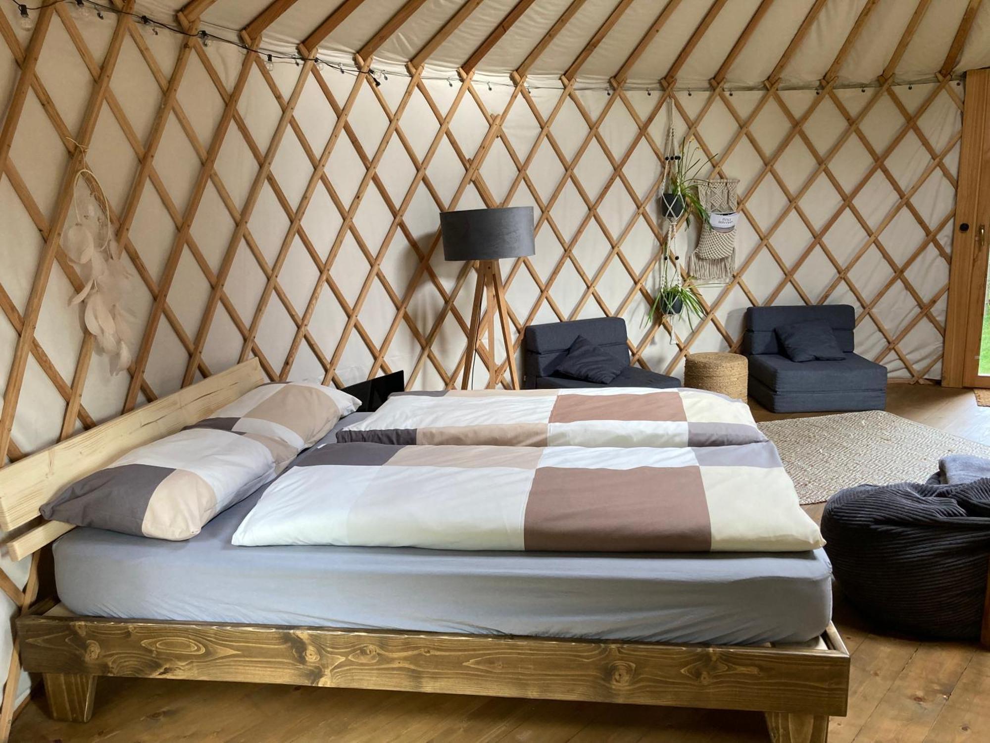 Aughavannagh Yurt Glamping Tente de luxe Aughrim